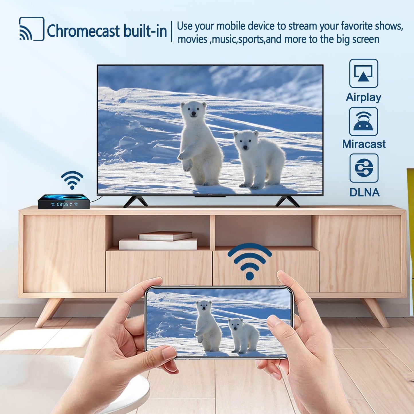 TV Box 10.0 4GB RAM 64GB ROM