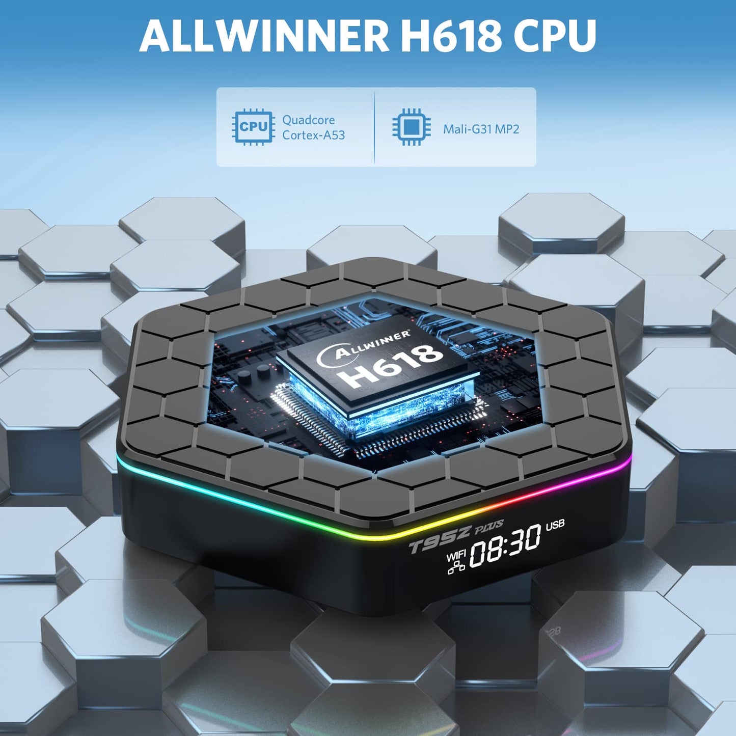 TV Box, 6k/3D HD Tv Box H618 Quadcore 4GB RAM 32GB ROM