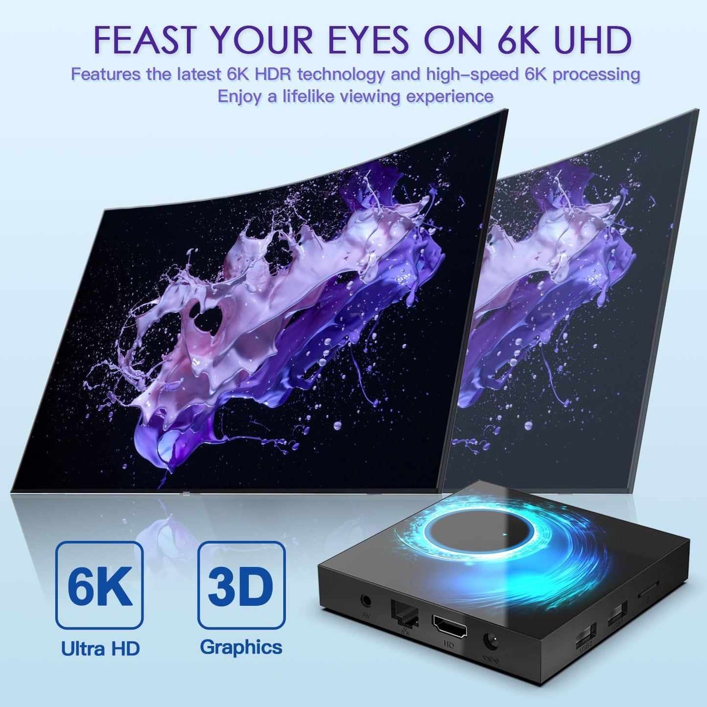 TV Box 10.0 4GB RAM 64GB ROM
